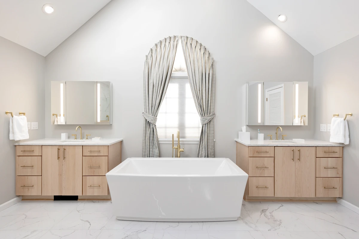 A Modern Bathroom Remodel in Clarks Summit, PA, photograph 2
