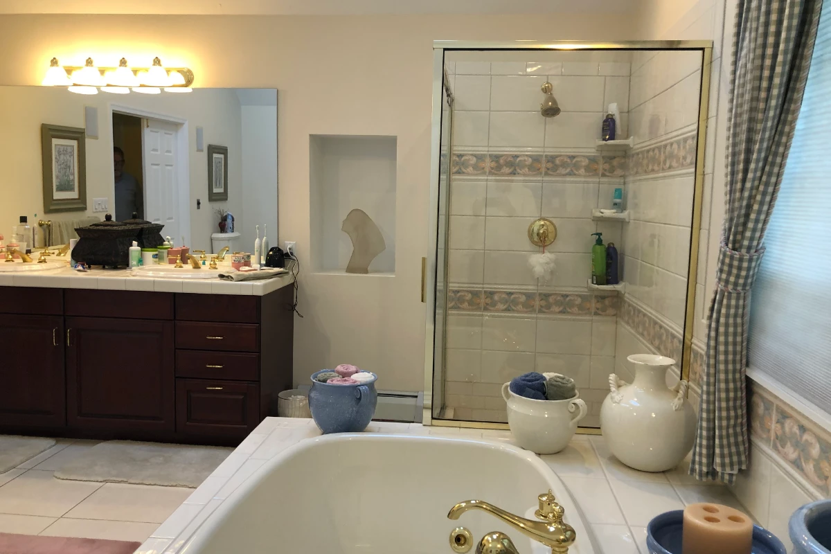 A Modern Bathroom Remodel in Clarks Summit, PA, photograph 14
