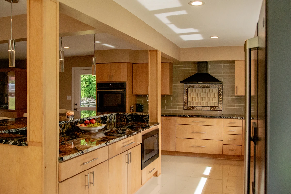An Open-Concept Kitchen in South Abington Township, PA, photograph 2