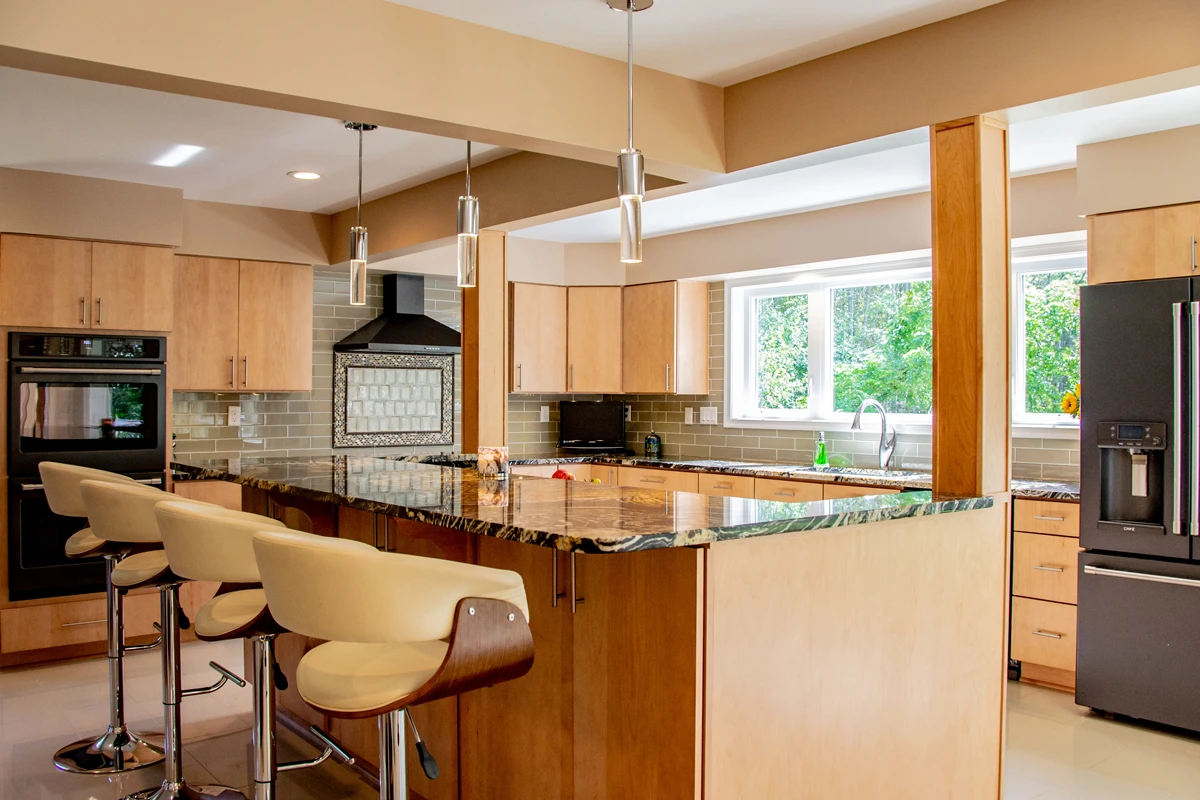 An Open-Concept Kitchen in South Abington Township, PA, photograph 5