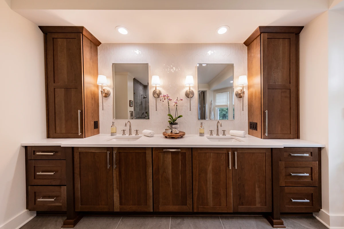 A Spa-Inspired Bathroom Built from Scratch in Trucksville, PA, photograph 4