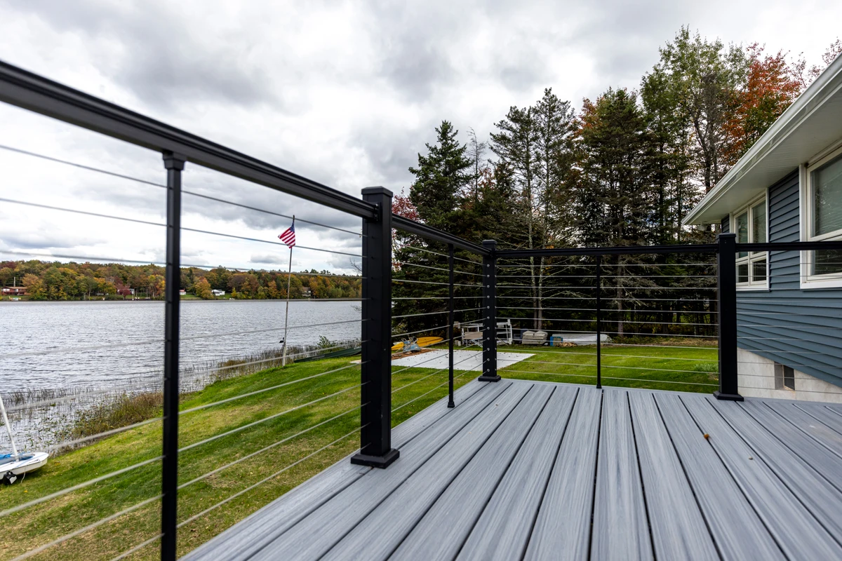 A Poyntelle, PA Lake Home Remodel, photograph 2