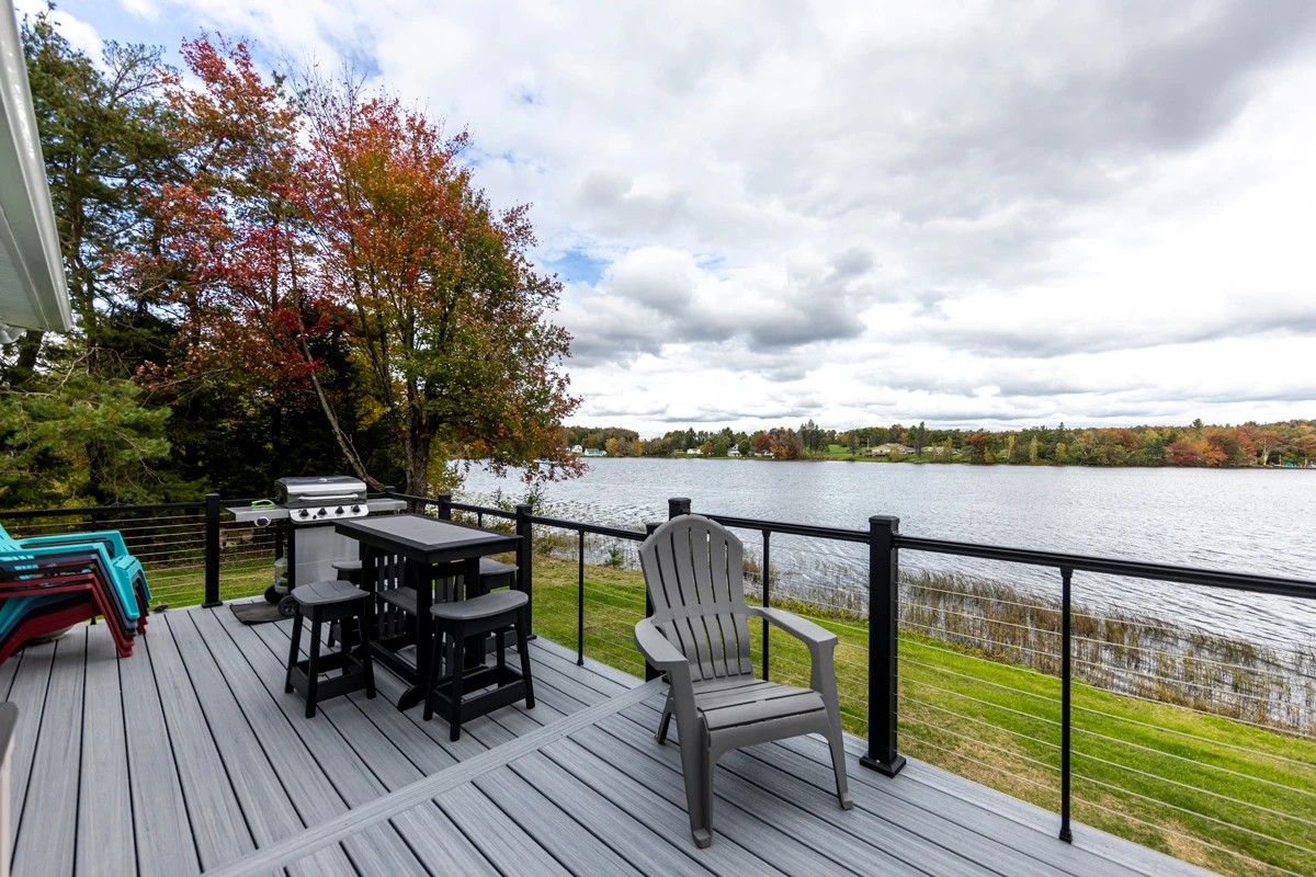 A Poyntelle, PA Lake Home Remodel, photograph 4