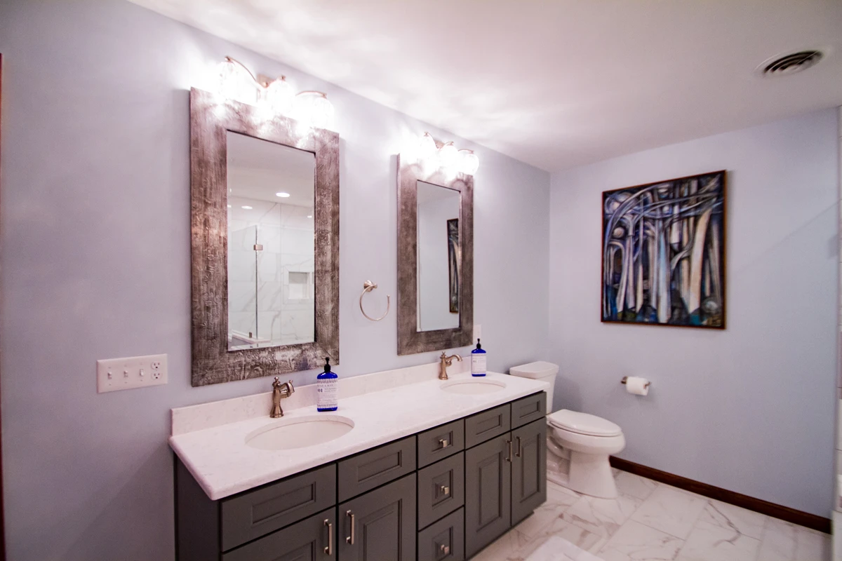 A Modern Bathroom Remodel in Scranton, PA, photograph 3