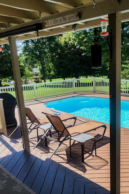 Pool Deck – Scott Twp, PA, photograph 2