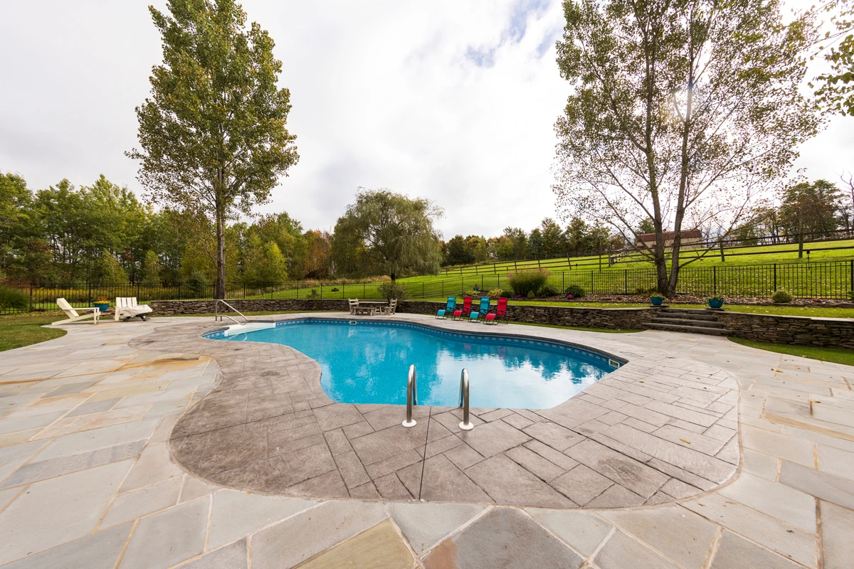 A Pool & Outdoor Entertaining Area in Clarks Summit, PA, photograph 3