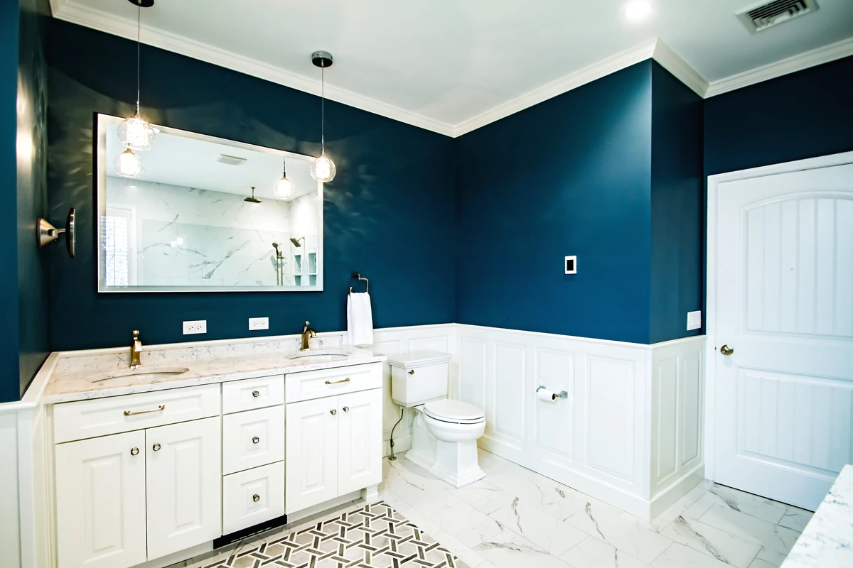Spa-Inspired Bathroom Remodel with Oversized Walk-In Shower in Clarks Summit, PA, photograph 3